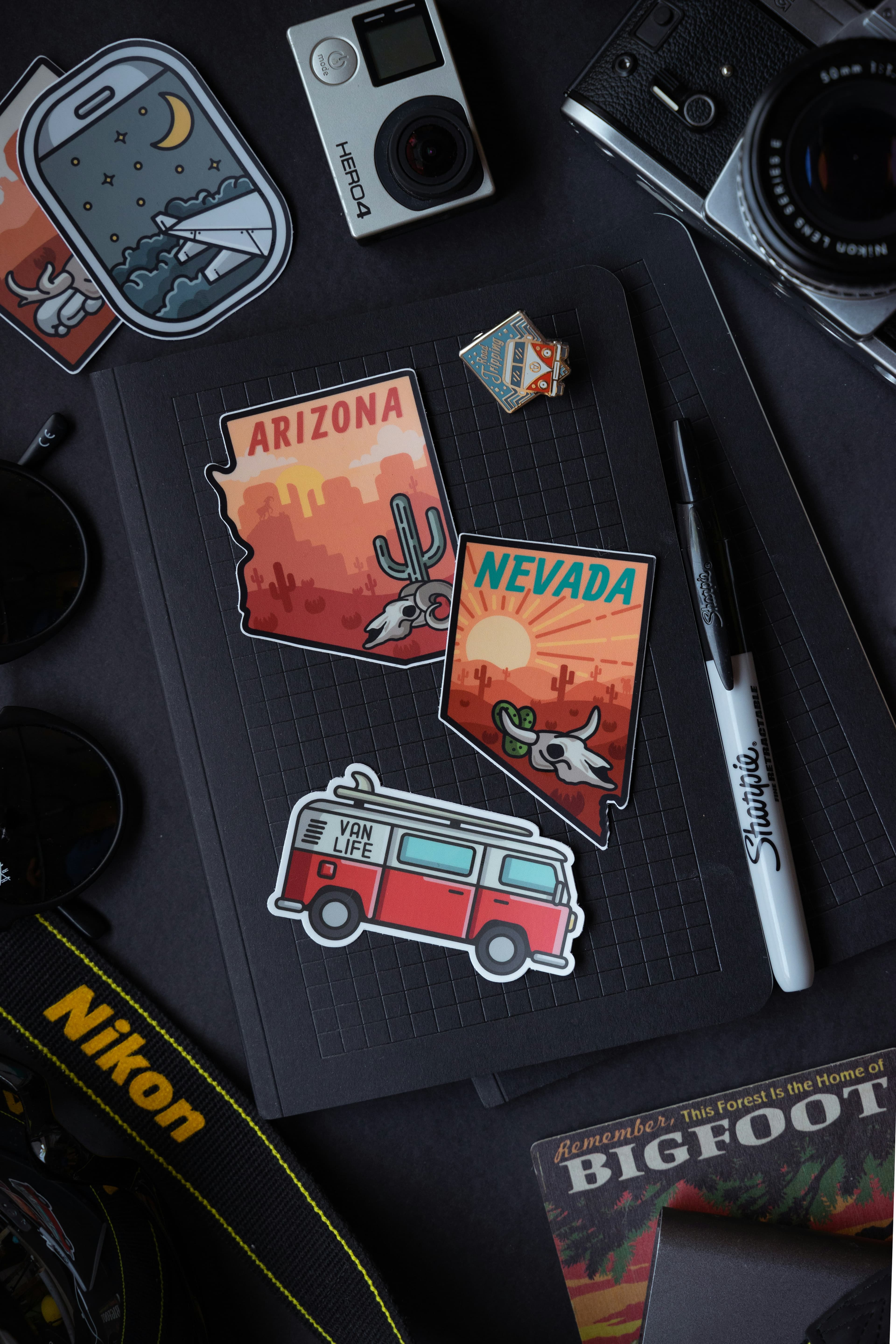 Custom stickers example 2